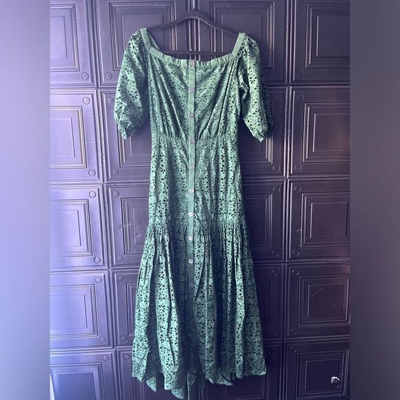 Veronica Beard Eyelet Midi dress